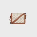 Teen Triomphe Bag In Triomphe Canvas And Calfskin White 188882BZ4.01BC product photo 3