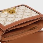Teen Triomphe Bag In Triomphe Canvas And Calfskin White 188882BZ4.01BC product photo 4