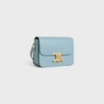 Teen Triomphe Bag In Shiny Calfskin California Blue 188423BF4.07FK product photo 2