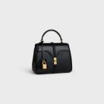 Mini 16 In Satinated Calfskin Black 197983BEY.38NO product photo 2