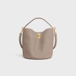 Bucket 16 Bag In Supple Grained Calfskin Pebble 195573CR8.10BL product photo 1