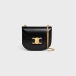 Chain Besace Clea In Shiny Calfskin Black 110973BF4.38NO product photo 1