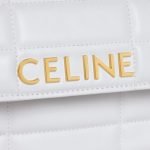 Chain Shoulder Bag Matelasse Monochrome Celine In Quilted Calfskin Arctic White 111273EYD.01HT product photo 4