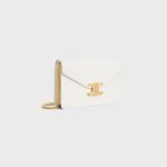 Wallet On Chain Margo In Shiny Calfskin White 10L033DPV.01BC product photo 2