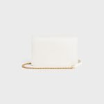 Wallet On Chain Margo In Shiny Calfskin White 10L033DPV.01BC product photo 3