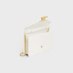 Wallet On Chain Margo In Shiny Calfskin White 10L033DPV.01BC product photo 4