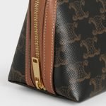 Clutch With Chain In Triomphe Canvas And Lambskin Tan 10E382CBX.04LU product photo 4