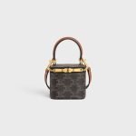 Mini Vanity Case In Triomphe Canvas And Calfskin Tan 10J762CZ1.04LU product photo 1