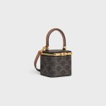 Mini Vanity Case In Triomphe Canvas And Calfskin Tan 10J762CZ1.04LU product photo 2