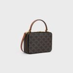 Vanity Box In Triomphe Canvas And Calfskin Tan 10M022FIF.04LU product photo 2
