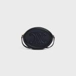 Crossbody Oval Purse Cuir Triomphe In Smooth Calfskin Black 10I703DPQ.38NO product photo 1