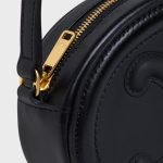 Crossbody Oval Purse Cuir Triomphe In Smooth Calfskin Black 10I703DPQ.38NO product photo 4