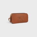 Mini Camera Shoulder Bag Cuir Triomphe In Smooth Calfskin Tan 10J583DR8.04LU product photo 2