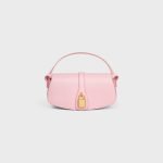 Clutch On Strap Tabou In Smooth Calfskin Pink 10I593DQ1.24PI product photo 1