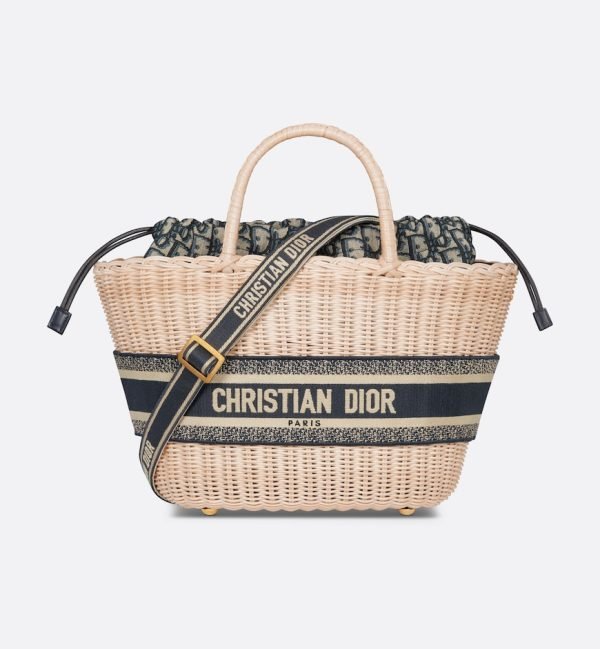 Dior Dioriviera Hat Basket Bag 35 CM