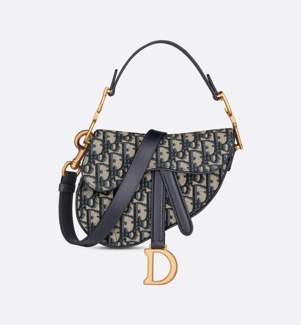Dior Mini Saddle Bag with Strap