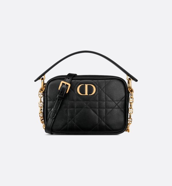 Dior Small Dior Caro Top Handle Camera Bag HandBags-2024 New