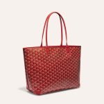 Goyard Artois Tote MM Red Goyardine Canvas & Chevroches Calfskin Palladium Hardware ARTOISMMLTY product photo 2