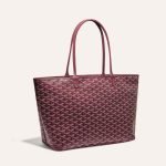 Goyard Artois Tote MM Bordeaux Goyardine Canvas & Chevroches Calfskin Palladium Hardware ARTOIS product photo 2