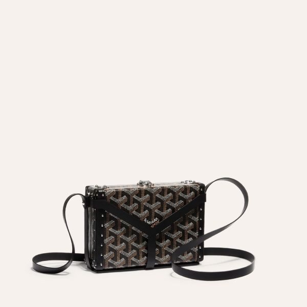 Goyard Minaudiere Trunk Bag Black