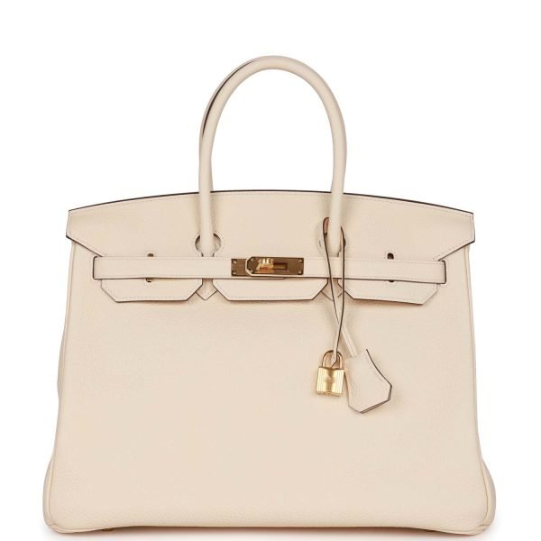Hermes Birkin 35 Nata Clemence Gold Hardware 68979 product photo 1