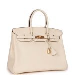 Hermes Birkin 35 Nata Clemence Gold Hardware 68979 product photo 2