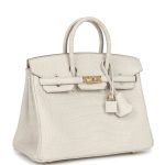 Hermes Birkin 25 Beton Matte Alligator Gold Hardware 68981 product photo 2