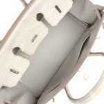 Hermes Birkin 25 Beton Matte Alligator Gold Hardware 68981 product photo 7