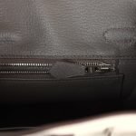 Hermes Special Order (hss) Birkin 25 Beton And Etain Togo Brushed Palladium Hardware 68982 product photo 8