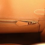 Hermes Special Order (hss) Birkin 25 Lime Verso Clemence Rose Gold Hardware 68989 product photo 7
