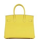 Hermes Birkin 30 Lime Epsom Gold Hardware 68990 product photo 4