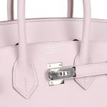 Hermes Birkin Sellier 25 Mauve Pale Epsom Palladium Hardware 69083 product photo 6
