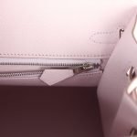 Hermes Birkin Sellier 25 Mauve Pale Epsom Palladium Hardware 69083 product photo 8