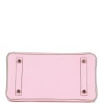 Hermes Special Order (hss) Birkin 25 Rose Sakura And Gris Perle Chevre Mysore Rose Gold Hardwar product photo 6