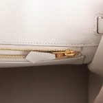 Hermes Special Order (hss) Birkin 25 Rose Sakura And Gris Perle Chevre Mysore Rose Gold Hardwar product photo 9