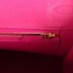 Hermes Birkin 35 Rose Scheherazade Shiny Porosus Crocodile Gold Hardware 69227 product photo 8
