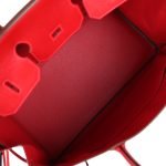 Hermes Birkin 35 Rouge Casaque Epsom Palladium Hardware 69545 product photo 7