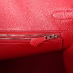 Hermes Birkin 35 Rouge Casaque Epsom Palladium Hardware 69545 product photo 8