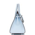 Hermes Birkin Sellier 25 Bleu Brume Epsom Palladium Hardware 69938 product photo 3
