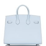Hermes Birkin Sellier 25 Bleu Brume Epsom Palladium Hardware 69938 product photo 4