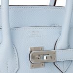 Hermes Birkin Sellier 25 Bleu Brume Epsom Palladium Hardware 69938 product photo 6