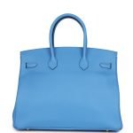 Hermes Birkin 35 Bleu Paradise Epsom Gold Hardware 69979 product photo 4