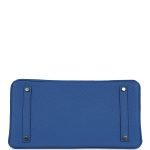 Hermes Birkin 35 Bleu France Togo Gold Hardware 70024 product photo 5