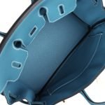 Hermes Birkin 25 Blue Jean Togo Gold Hardware 70059 product photo 7