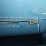 Hermes Birkin 30 Blue Jean Togo Gold Hardware 70062 product photo 7