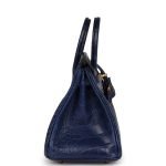Hermes Birkin 25 Bleu Saphir Matte Alligator Gold Hardware 70482 product photo 3
