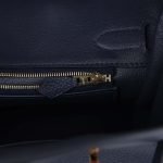 Hermes Birkin 30 Bleu Nuit Togo Gold Hardware 70514 product photo 8