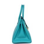 Hermes Birkin 30 Bleu Paon Epsom Gold Hardware 70596 product photo 3