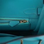 Hermes Birkin 30 Bleu Paon Epsom Gold Hardware 70596 product photo 8