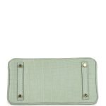 Hermes Birkin 25 Vert D’eau Matte Alligator Gold Hardware 70719 product photo 5